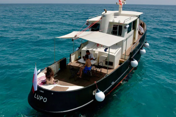 N°100 Golfo Aranci: Yacht, Delfini e Pranzo